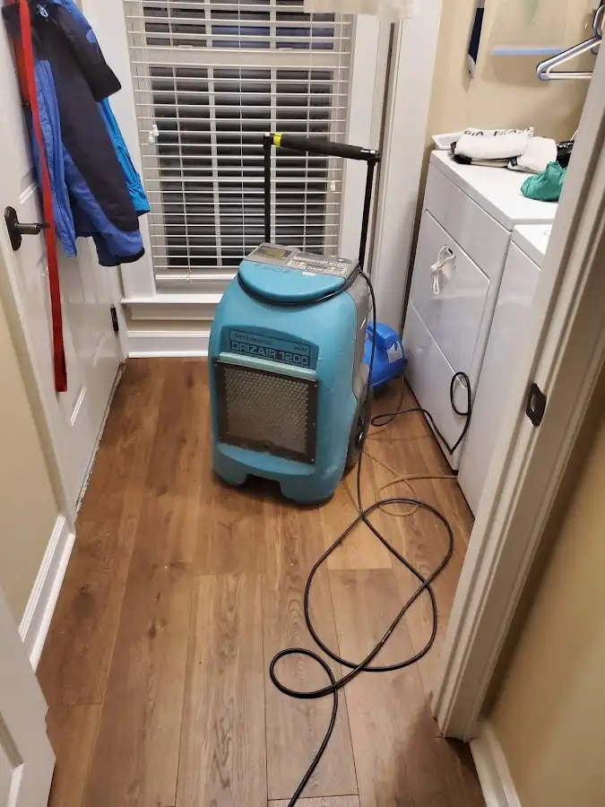 Commercial dehumidifier deployed for Flood Damage Cleanup in Tamiami
