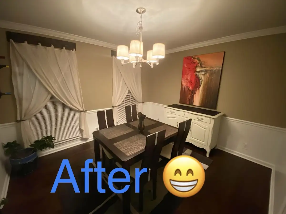 Professional dining room restoration after water damage in Tamiami