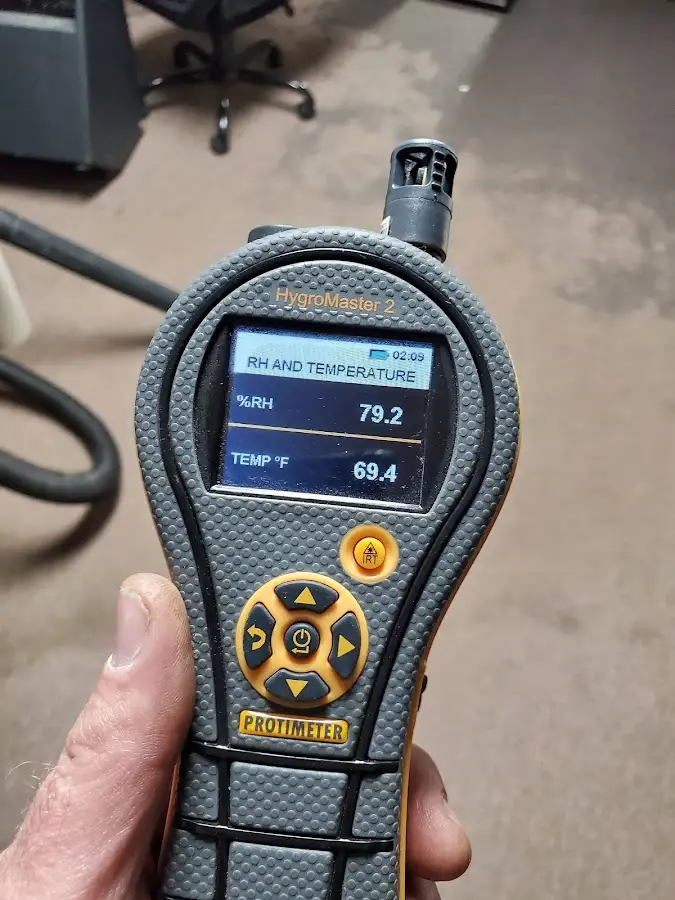 Moisture meter humidity assessment for Fire & Smoke Damage Restoration in Tamiami